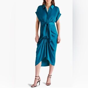 Steve Madden Teal Midi Dress